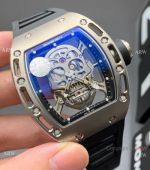 ZF Factory Richard Mille RM 052 Skull Tourbillon Watch Titanium
